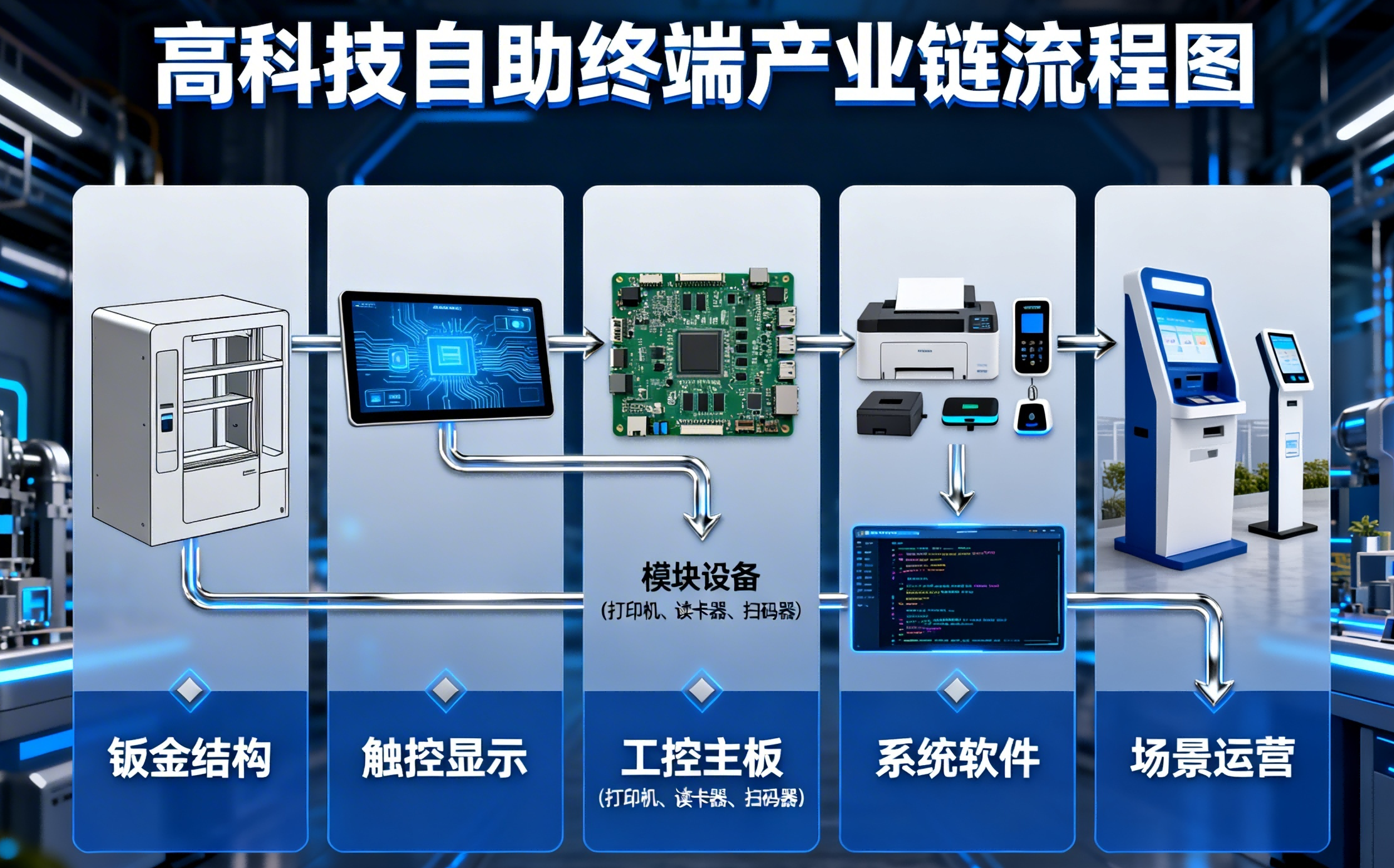 中国自助终端产业链全解析：从钣金到场景运营的系统视角