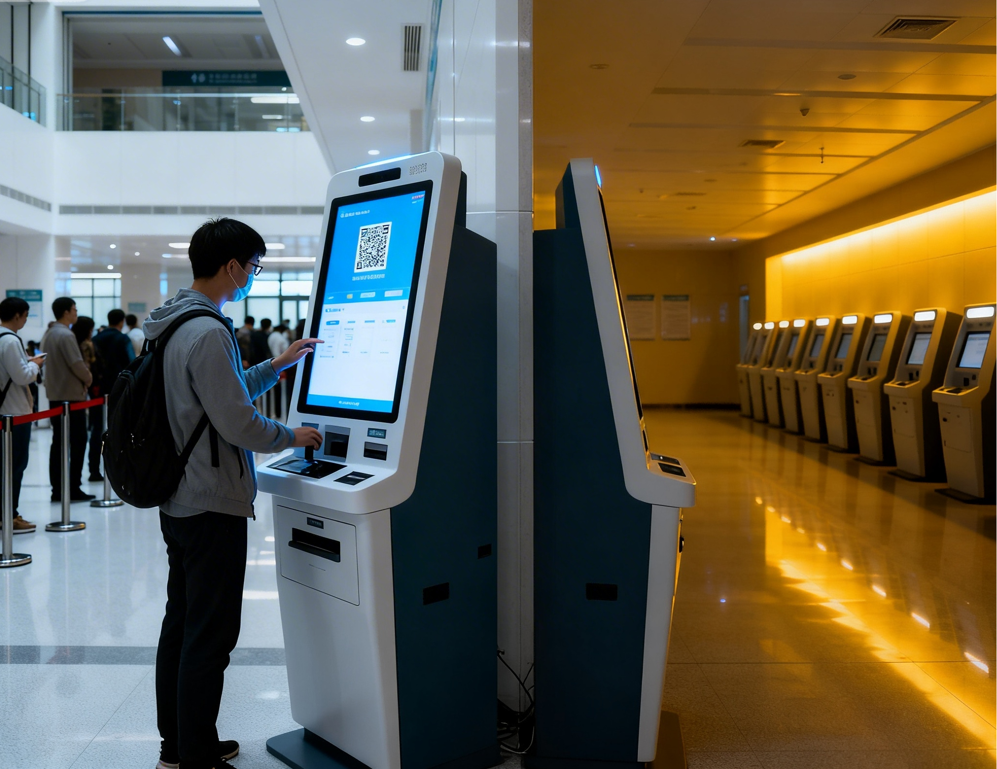 为什么有些自助终端使用率很高，有些却无人使用？