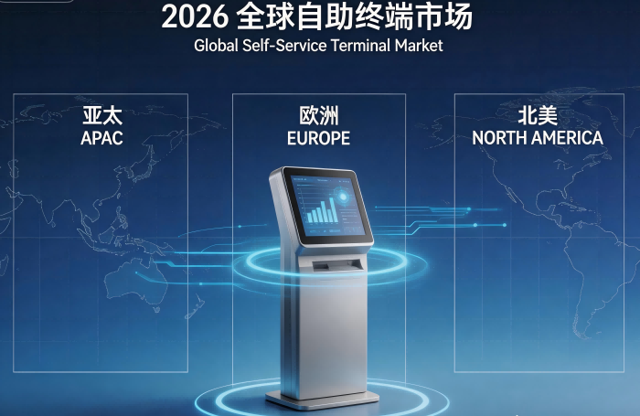 2026 自助终端行业格局解析：亚太欧洲北美三大区域差异化竞争